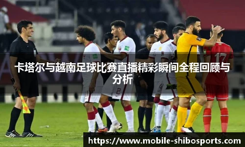 卡塔尔与越南足球比赛直播精彩瞬间全程回顾与分析